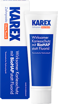 Zubná pasta bez fluoridu KAREX
