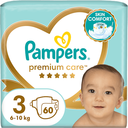Pieluchy Premium Care rozmiar 3, 6-10 kg Pampers Premium Care