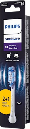 Nadomestne glave za električno zobno ščetko G3 Premium Gum Care Philips Sonicare