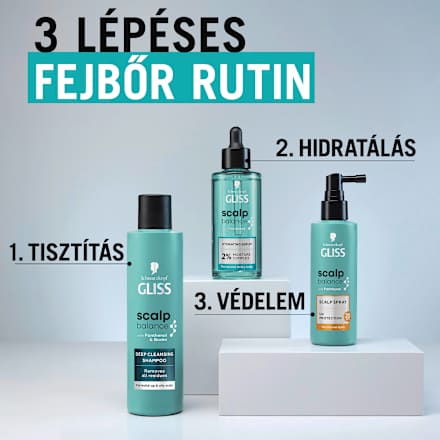 Fejbőr spray Scalp Balance, SPF20  Schwarzkopf GLISS