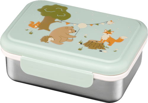 Brotdose Edelstahl mintgrün babylove