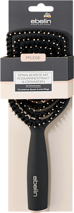 Spiralentwirrbürste mit Rosmarinextrakt & Ceramiden ebelin PROFESSIONAL