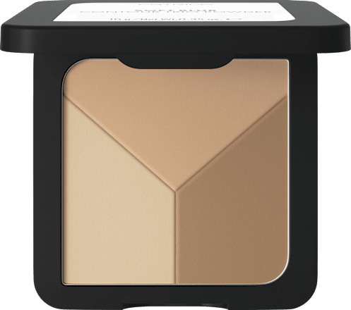 Púder Soft Blur Contour Trio Powder C010 Cool Harmony CATRICE