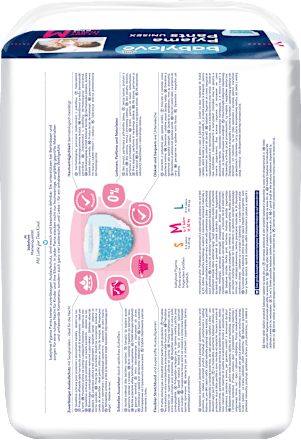 Pyjama Pants Unisex Gr. M 4-7 Jahre (17-30 kg), Jumbo Pack babylove