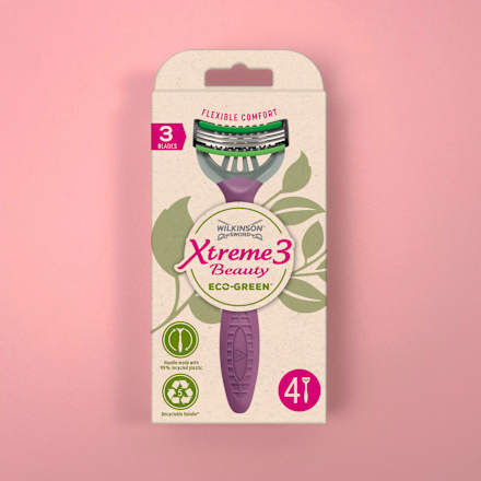 Maszynki do golenia jednorazowe XTREME3 BEAUTY ECO GREEN WILKINSON SWORD