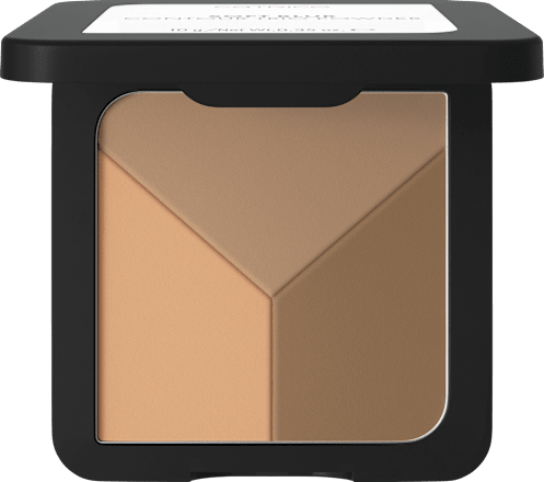 Púder Soft Blur Contour Trio Powder C020 Neutral Harmony CATRICE