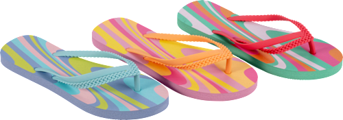 Zehentrenner Damen Swirl (1 Paar) Fashy