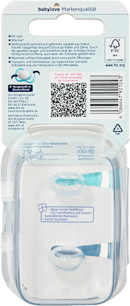 Schnuller Air Silikon symmetrisch 5-18 Monate sortiert babylove