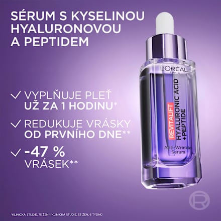 Revitalift Filler hyaluronové sérum proti vráskám L'ORÉAL PARiS REVITALIFT