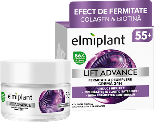 Cremă de față lift advance 55+ Elmiplant