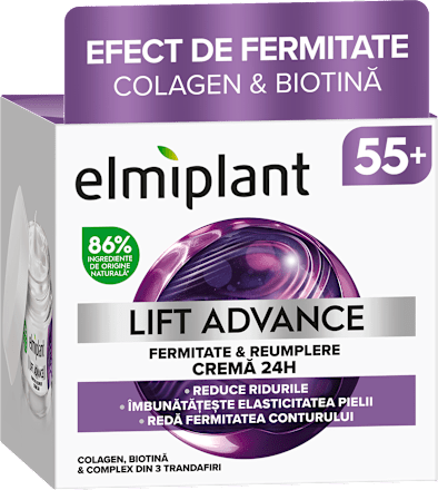 Cremă de față lift advance 55+ Elmiplant