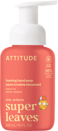 Super leaves Kids mýdlo na ruce s vůní manga ATTITUDE