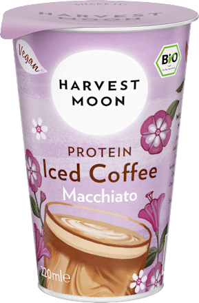 Kaffee, Protein Iced Coffee Macchiato HARVEST MOON