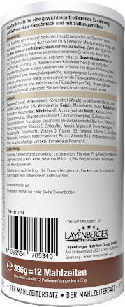 Diät Shake, Slim Shake Schoko & Nuss Layenberger Fit+Feelgood