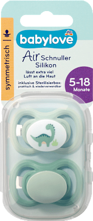 Smoczek silikonowy Air symetryczny 5-18 m babylove