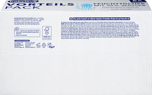 Feuchttücher mit 99 % Wasser (6x80 St) babylove