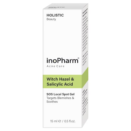 Локален гел против акне с хамамелис  inoPharm
