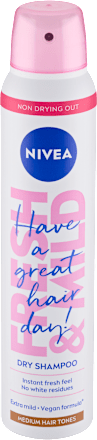 suchý šampon pro světlé vlasy Fresh & Mild NIVEA