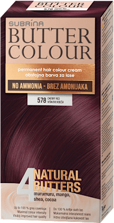 Barva za lase Butter Colour, 578 višnjevo rdeča SUBRiNA