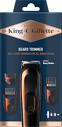 Barttrimmer King. C. Gillette