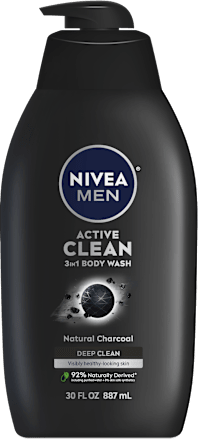 Gel de duș Active Clean   NIVEA MEN