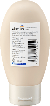 Reiseflasche oval (60 ml) ebelin