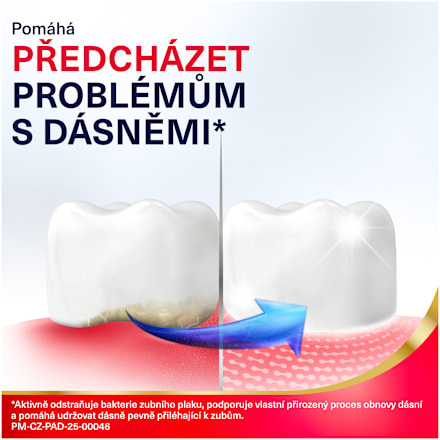 zubní pasta Advanced Whitening Active Gum Repair parodontax