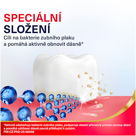 zubní pasta Advanced Whitening Active Gum Repair parodontax