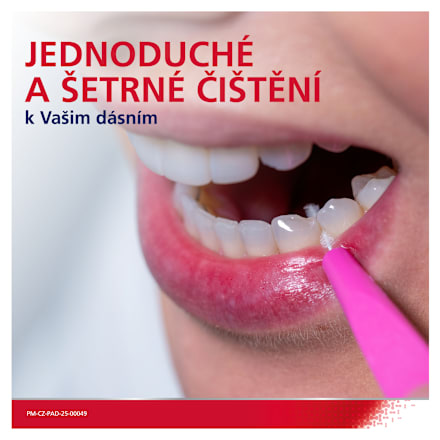 mezizubní kartáčky, velikost 0 parodontax