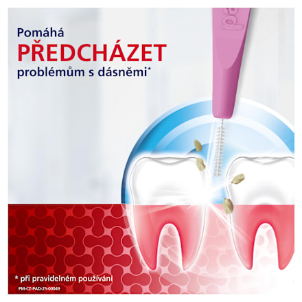 mezizubní kartáčky, velikost 0 parodontax