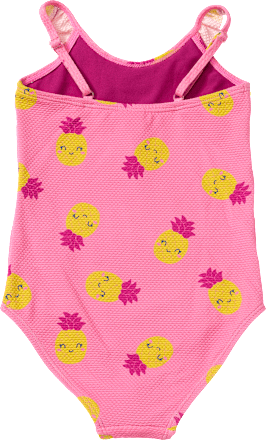 Badeanzug mit Ananas-Muster, rosa, Gr. 98/104 PUSBLU