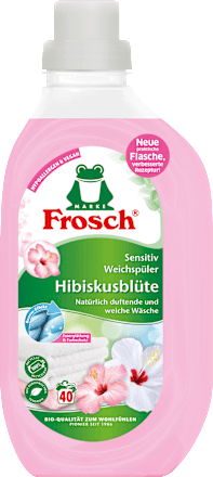 Weichspüler Hibiskusblüte 40WL Frosch
