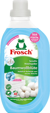 Weichspüler Baumwollblüten 40WL Frosch