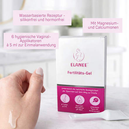 Fertilitäts-Gel, 6x5ml Elanee