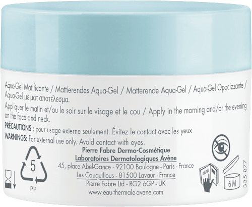 Avène Cleanance Mattierendes Aqua-Gel unreine Haut  Avène