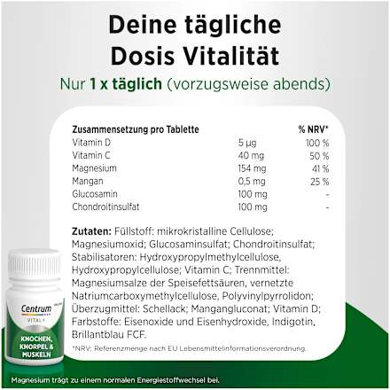 Centrum Vital+ Knochen,Knorpel  Centrum