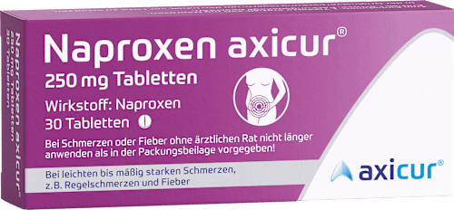 Naproxen axicur 250 mg Tabletten Naproxen axicur