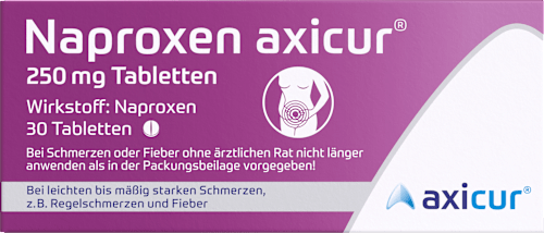 Naproxen axicur 250 mg Tabletten Naproxen axicur