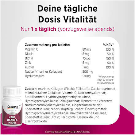 		Centrum Vital+ Haut Haare & Nägel Centrum