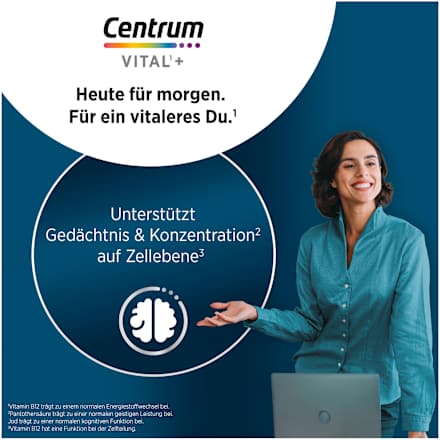 Centrum Vital+ Mentale Leistung Kapseln Centrum