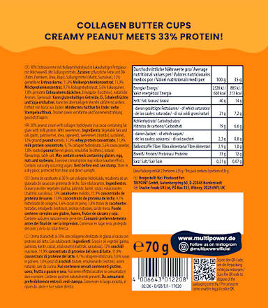 Collagen Peanut Butter Cups MULTIPOWER
