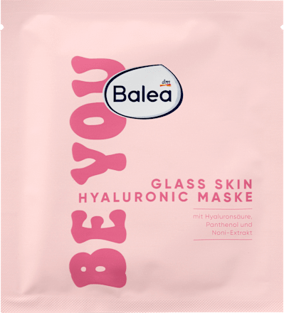 Gesichtsmaske Glass Skin Hyaluronic Be You Balea