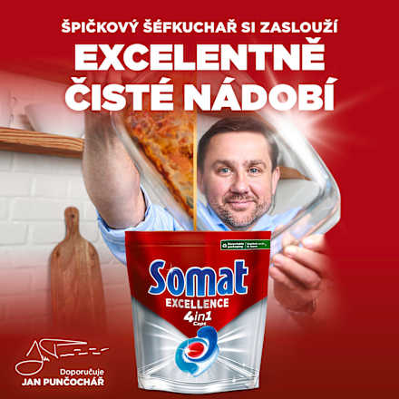 Excellence kapsle do myčky Somat
