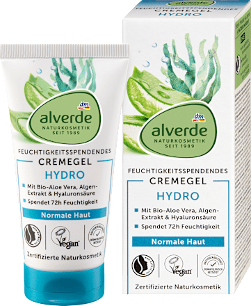 Cremă-gel de față Hydro alverde NATURKOSMETIK