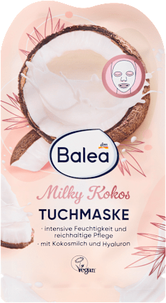 Maska w płachcie Milky Kokos Balea