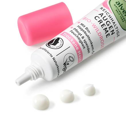 Augencreme Bio-Wildrose alverde NATURKOSMETIK