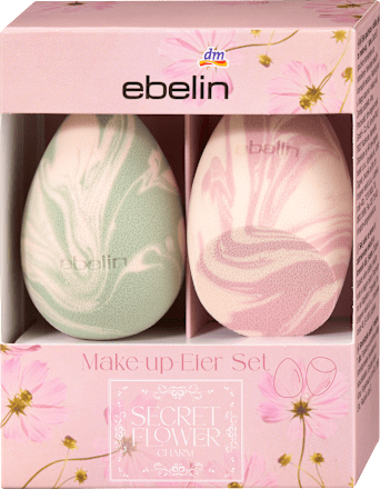 Make-up-Eier Set Secret Flower Charm 2tlg. ebelin
