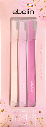 Gesichtshaarentferner Set Secret Flower Charm 3tlg. ebelin
