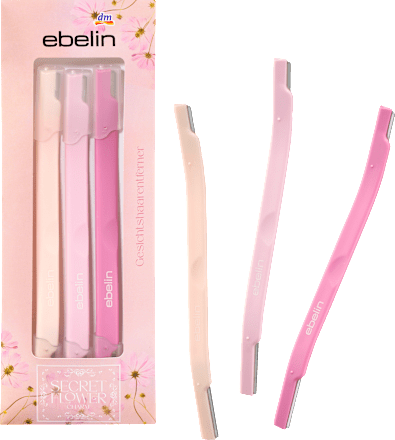 Gesichtshaarentferner Set Secret Flower Charm 3tlg. ebelin