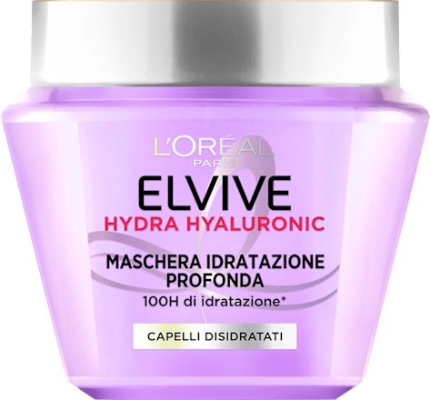 Maschera HYDRA HYALURONIC idratazione profonda L'Oreal Paris ELVIVE